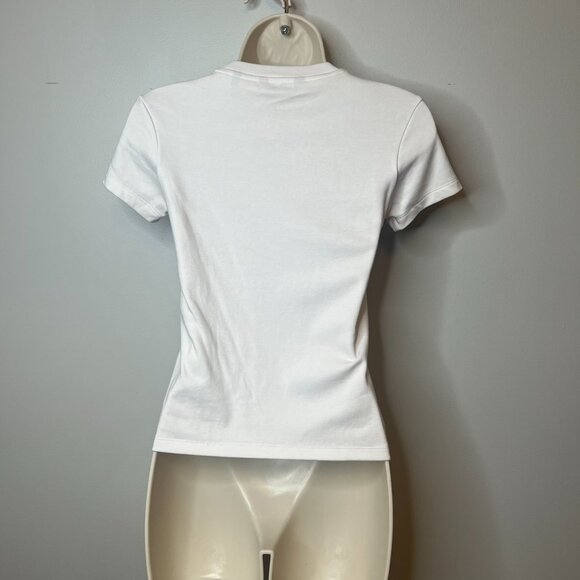 Cuts White T-Shirt (XS) - Picture 5 of 8